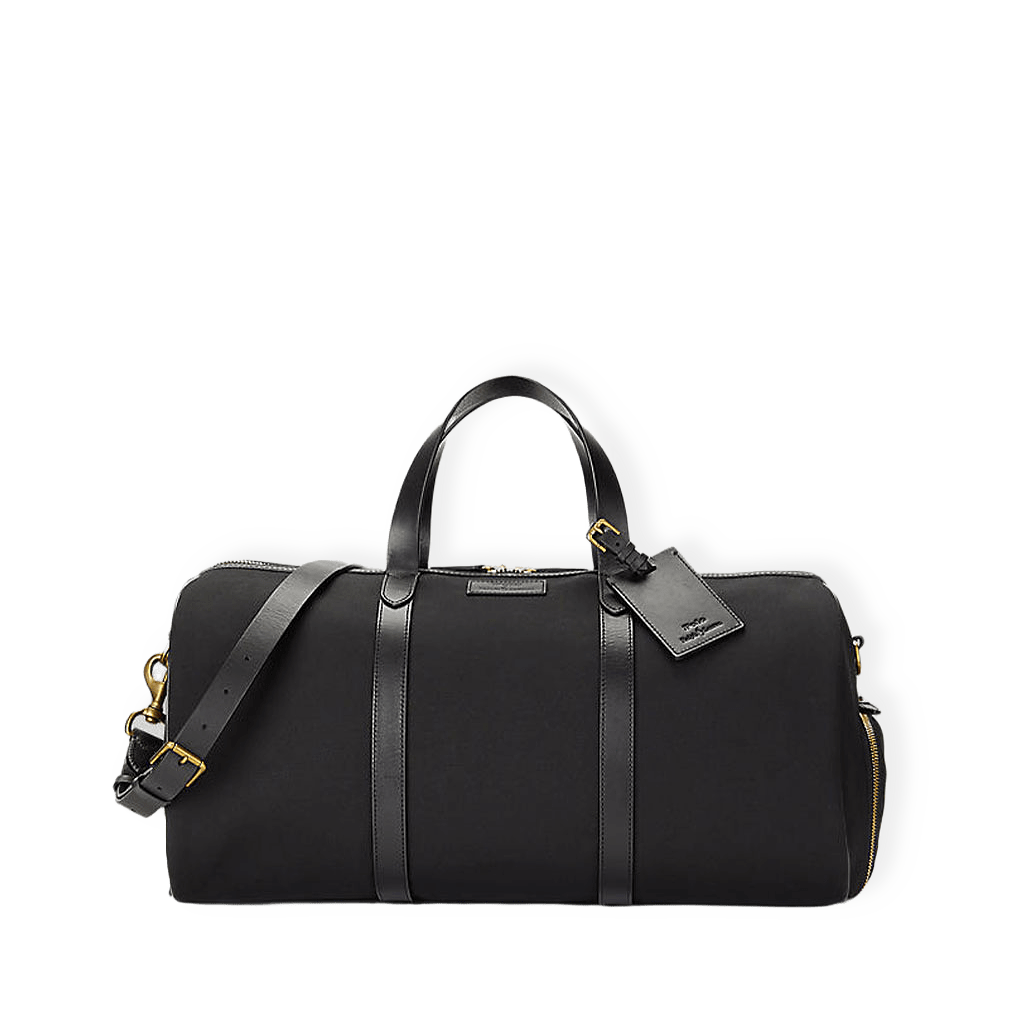 Leather-Trim Canvas Duffel från Ralph Lauren