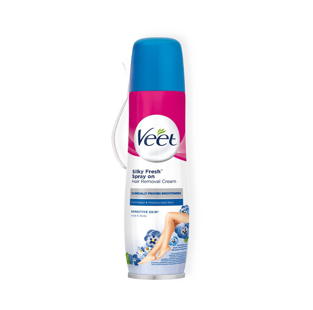 Spray On Hårborttagningskräm Sensitive från Veet
