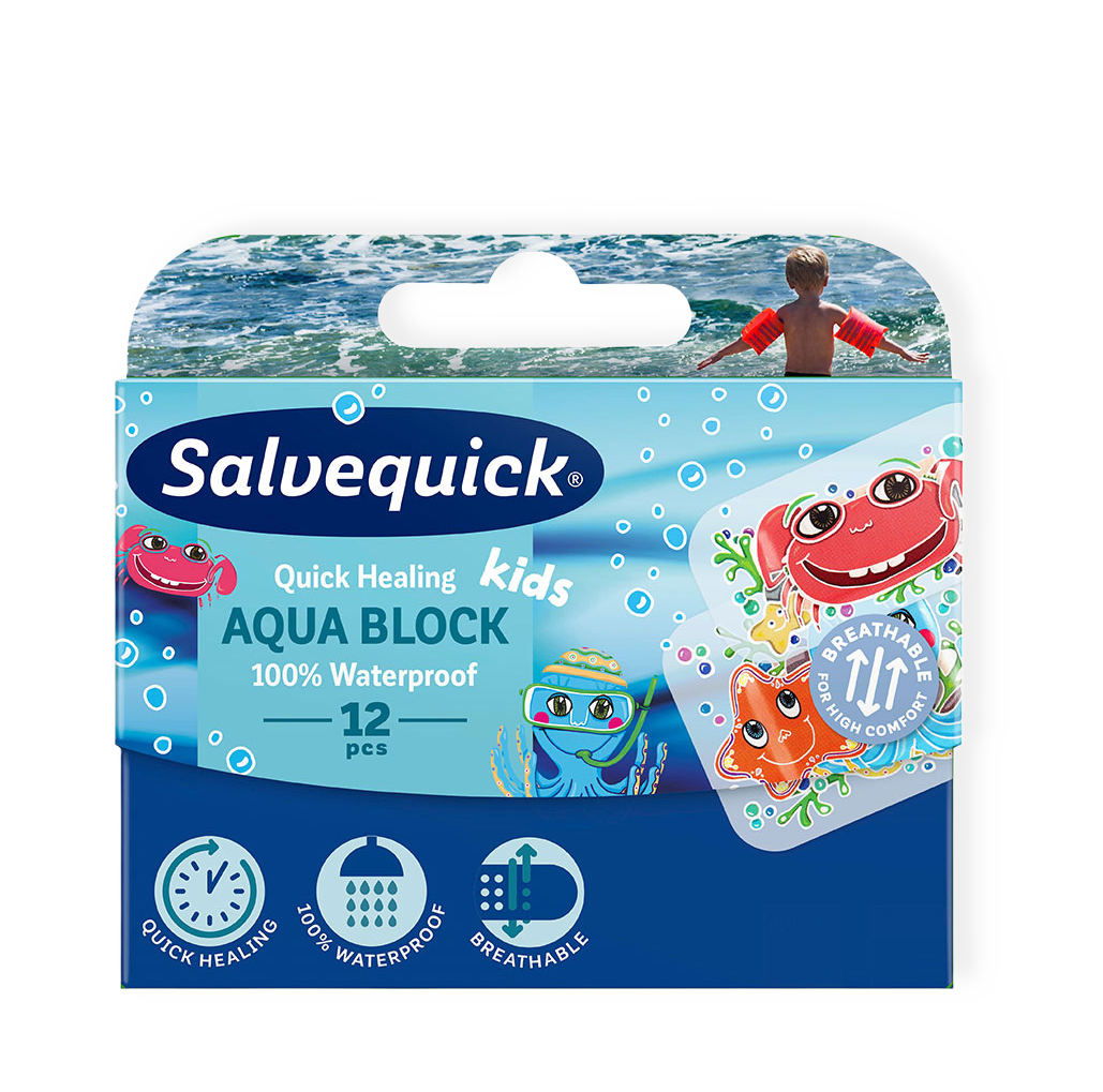 Aqua Block Kids Plåster från Salvequick