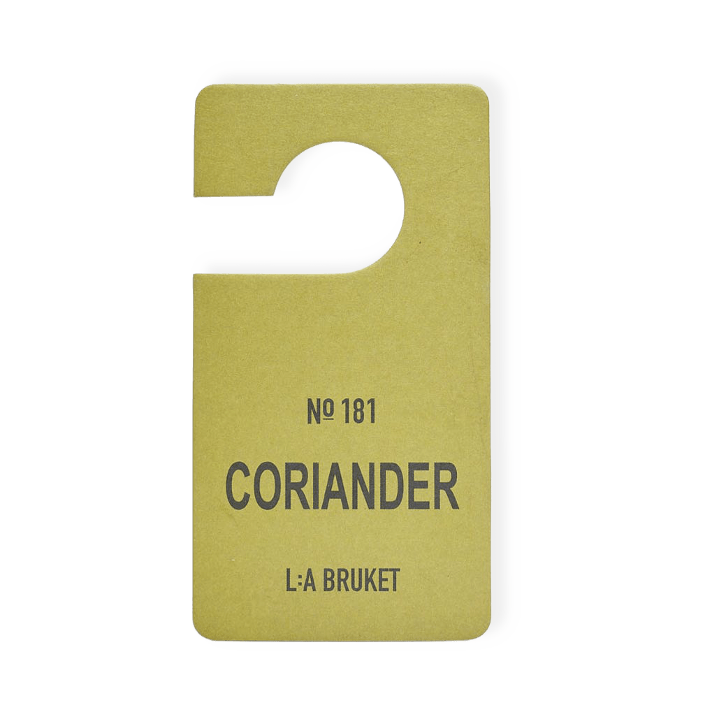 No 247 Coriander Doft Tag från L:a Bruket