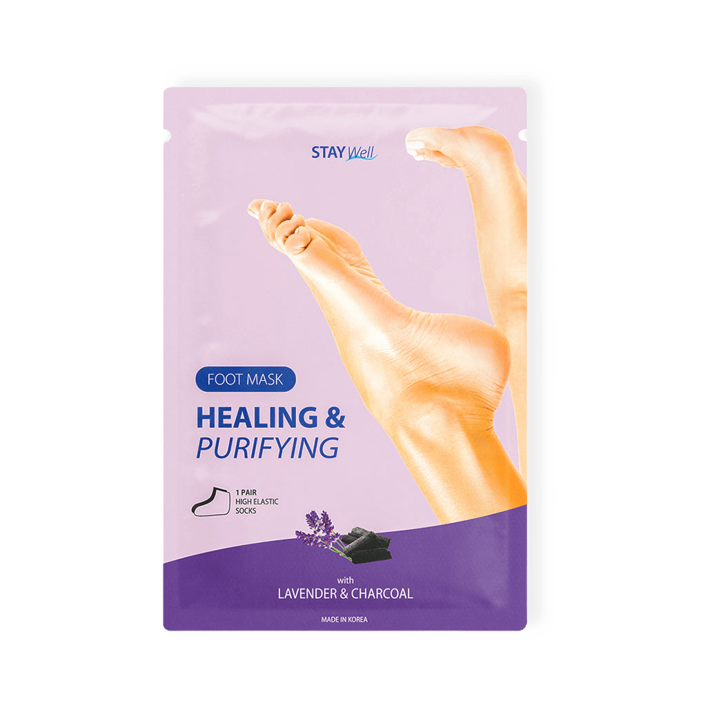 Charcoal Healing & Purifying Foot Mask från Stay Well
