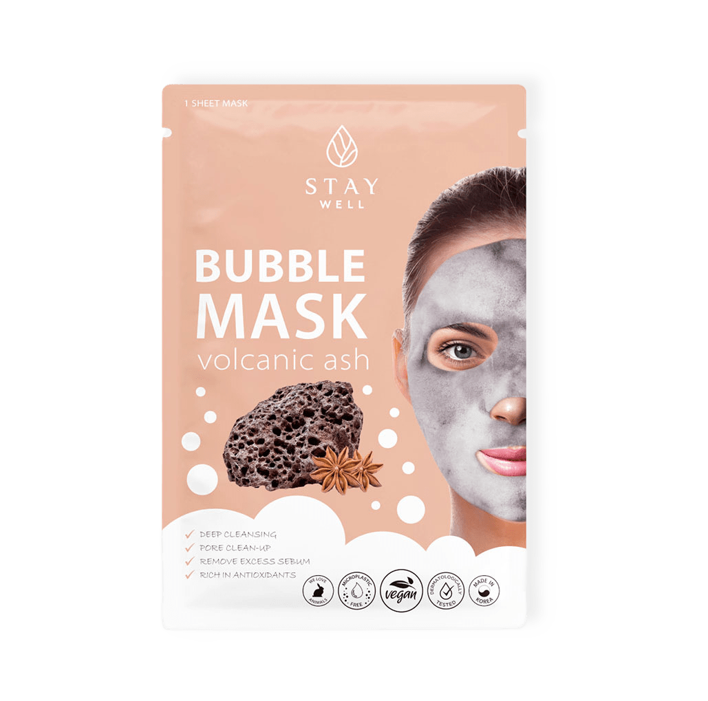 Deep Cleansing Bubble Mask VOLCANIC från Stay Well