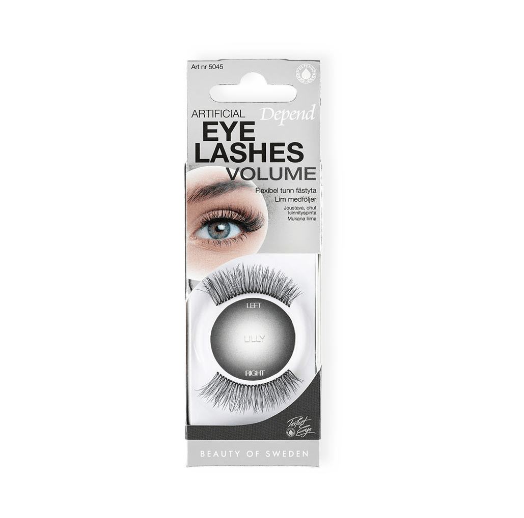 Volume Artificial Eyelashes Lilly från Depend
