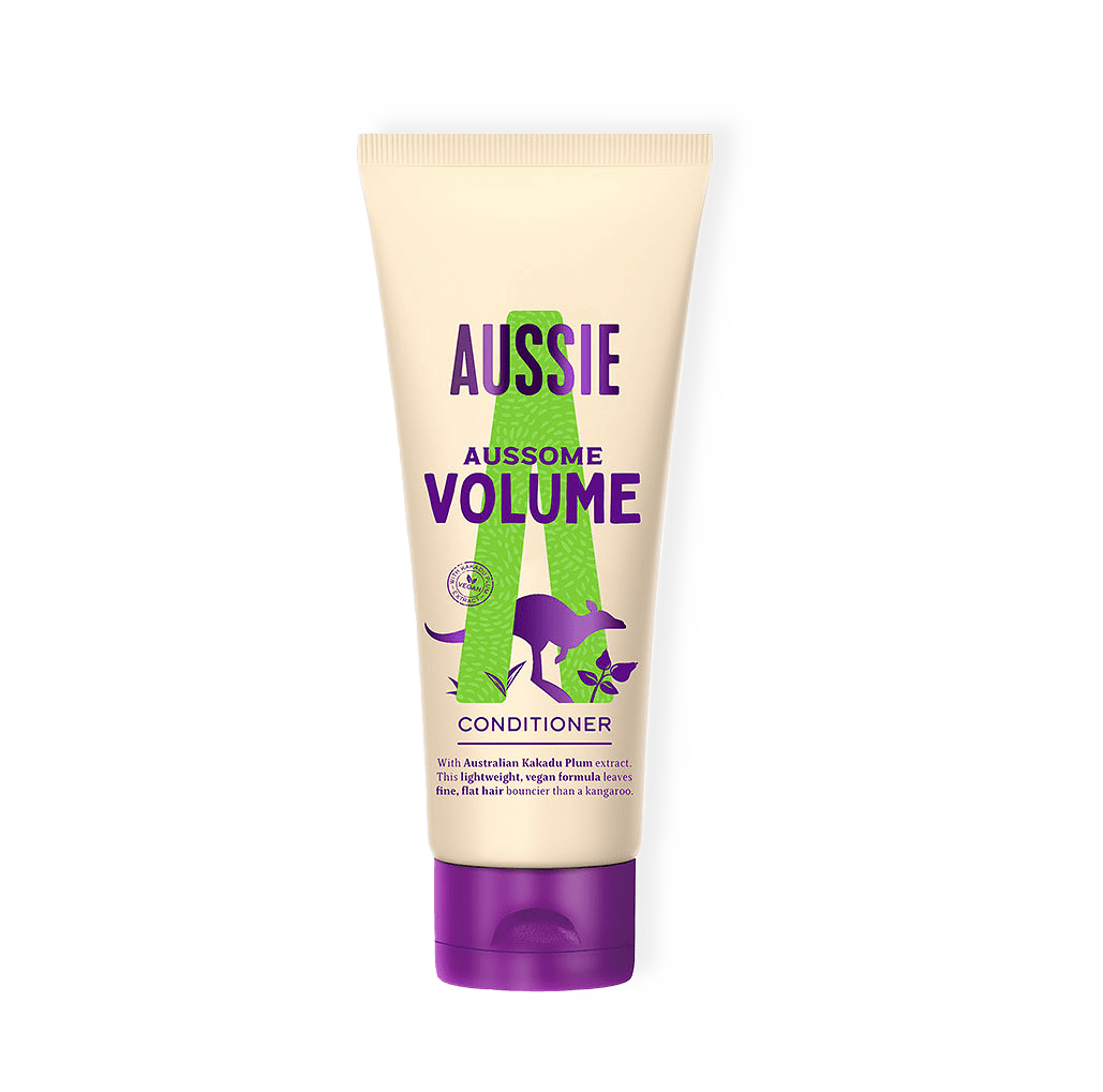 Aussome Volume Conditioner – Veganskt balsam – Ger volym till platt hå från Aussie