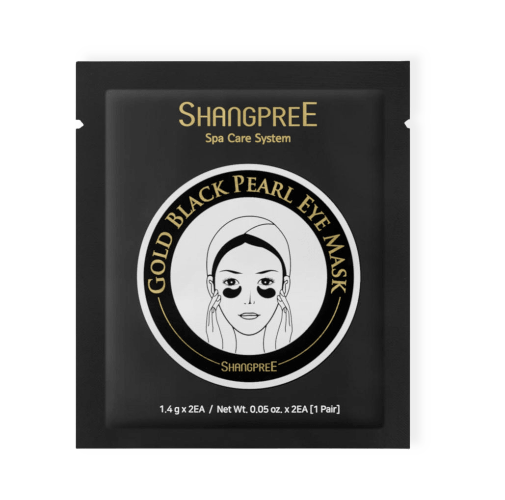 Gold Black Pearl Eye Mask 2pcs från Shangpree