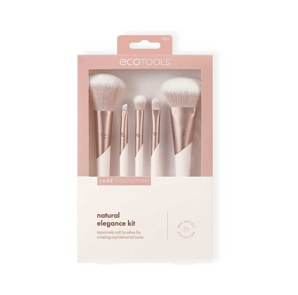 Natural Elegance Face Makeup Brush Kit från Eco Tools