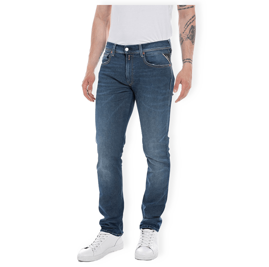 Hyperflex Re-Used Grover Jeans från Replay