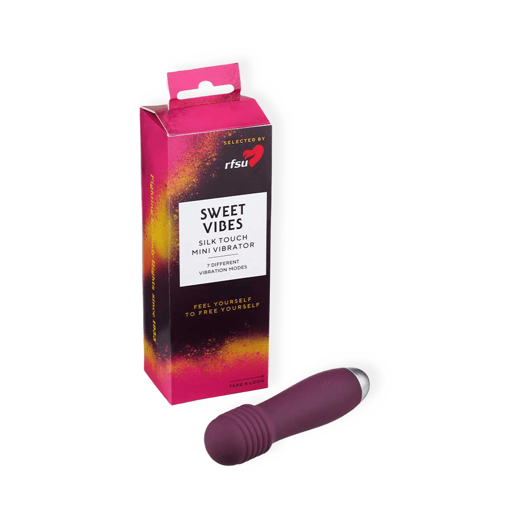 Sweet Vibes Silk Touch Mini Vibrator från Rfsu
