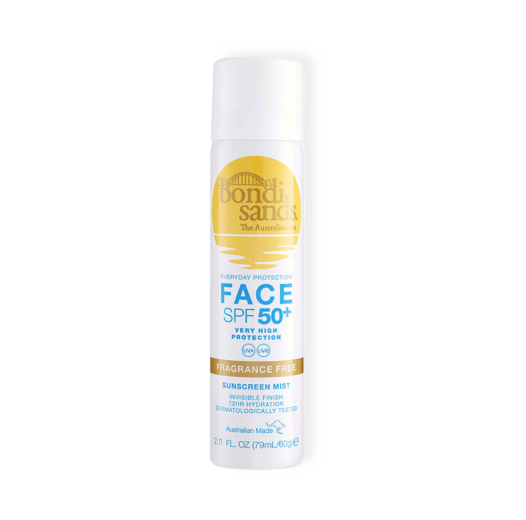 SPF 50+ Fragrance Free Face Mist från Bondi Sands