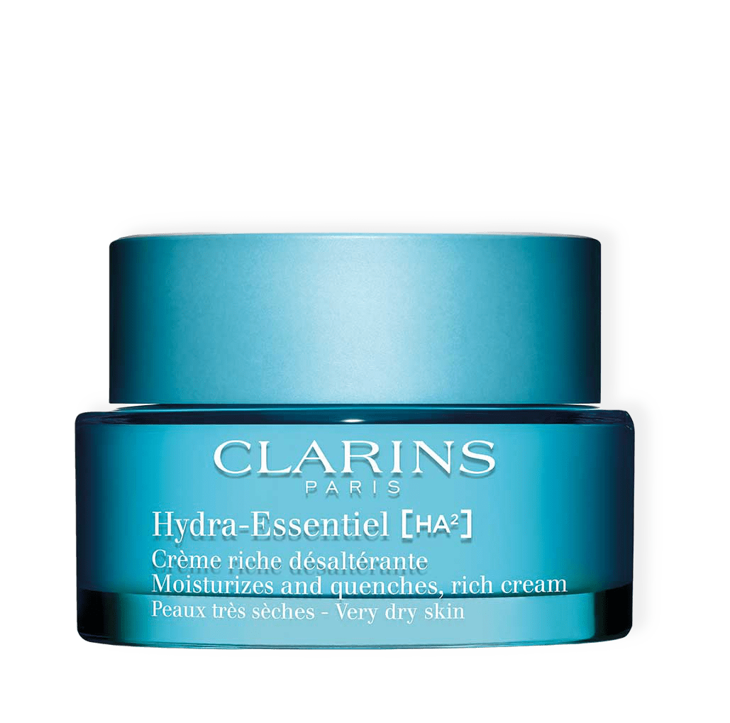 Clarins Hydra-Essentiel Moisturizes and quenches, rich cream Very dry skin