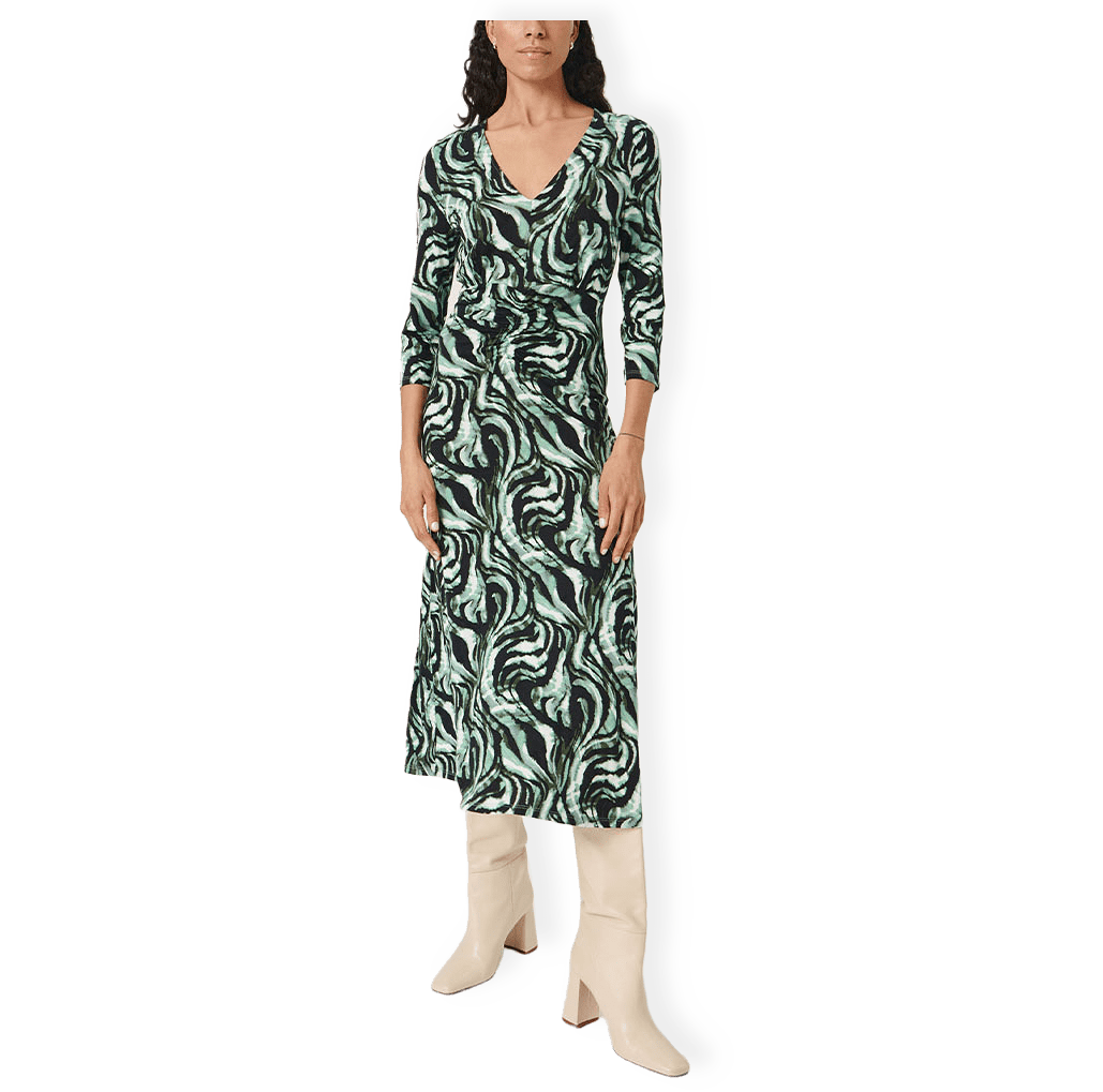 SLHanadi Printed V-Neck Dress från Soaked In Luxury