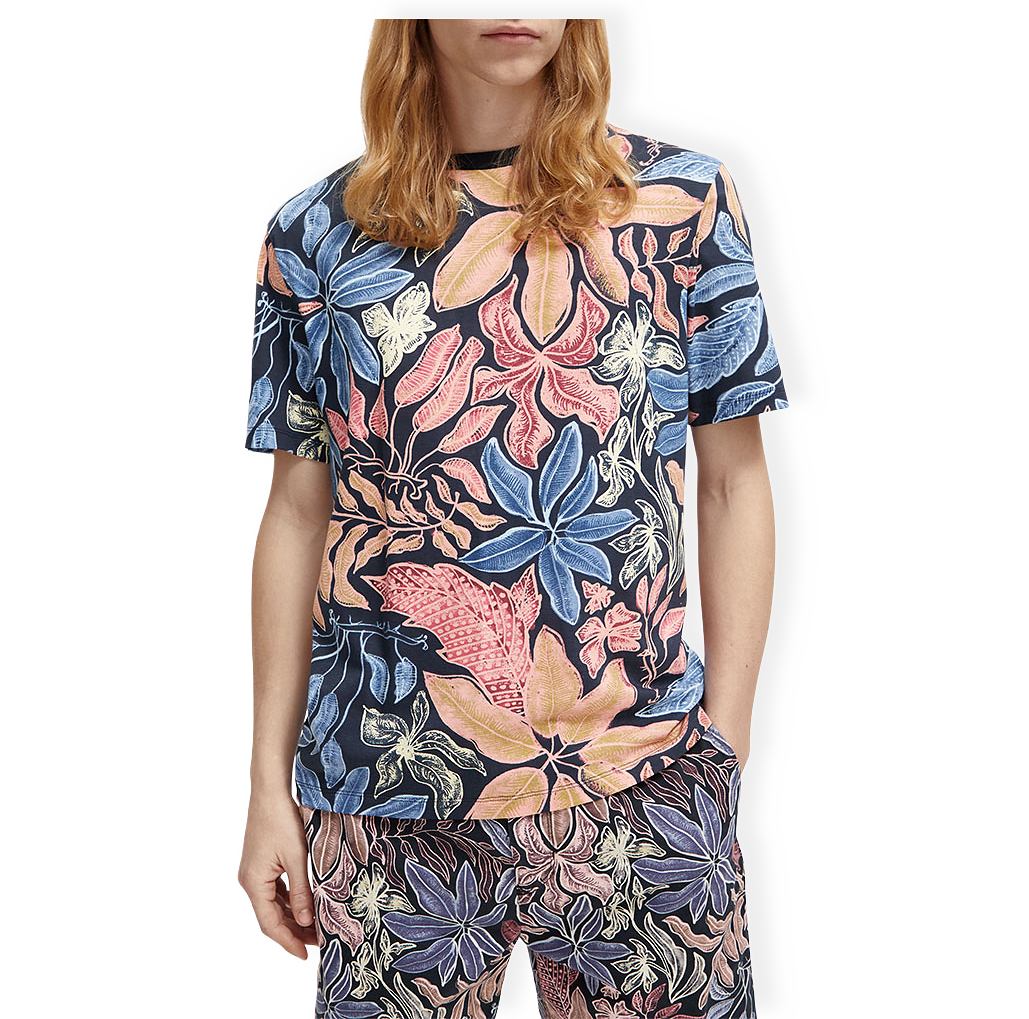 Big AOP T-shirt från Scotch & Soda