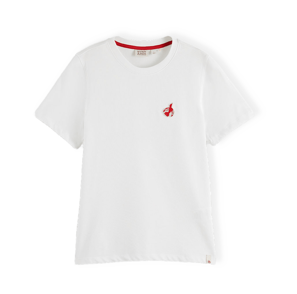 The free spirit peace bird regular fit t-shirt från Scotch & Soda