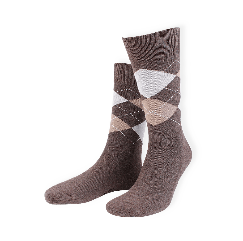 True Ankle Argyle Sock