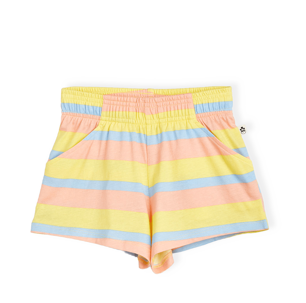 Pastel Stripe Shorts från Mini Rodini