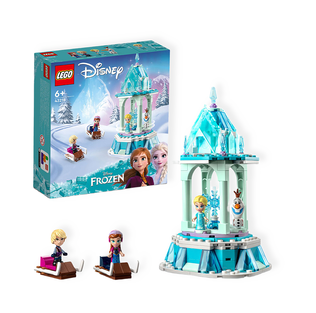 Disney Anna and Elsas magiska karusell 43218 Bygg- och lekset