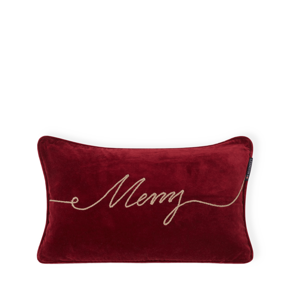 Pillow Merry Organic Cotton Velvet från Lexington
