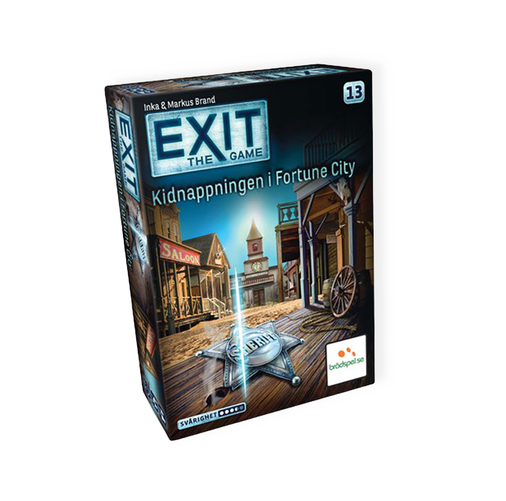 Exit 13: Kidnappningen i Fortune City (SE) från Brädspel