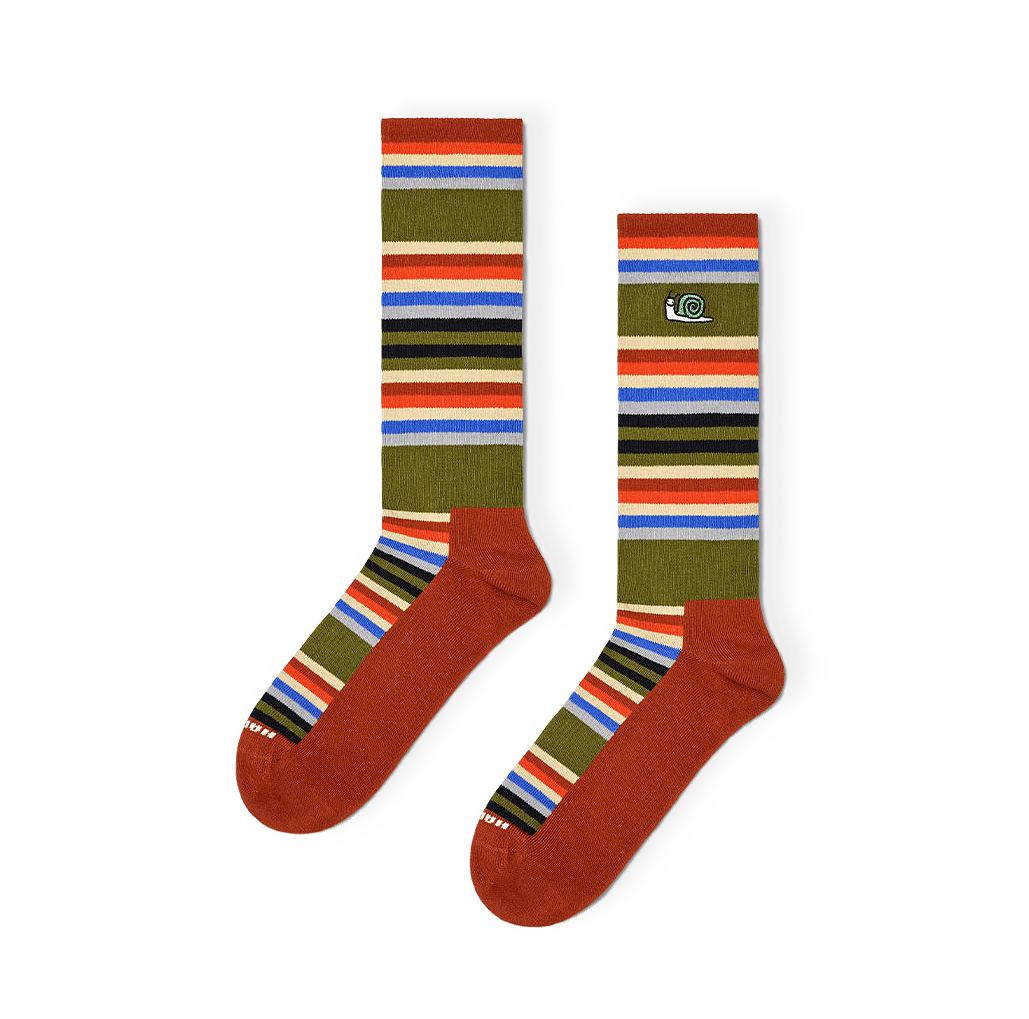 Speed Of A Snail Crew Sock från Happy Socks