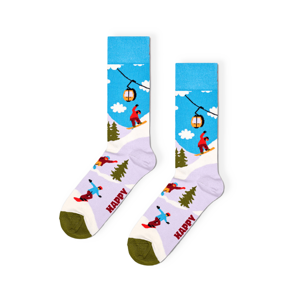 Snowboard Sock från Happy Socks