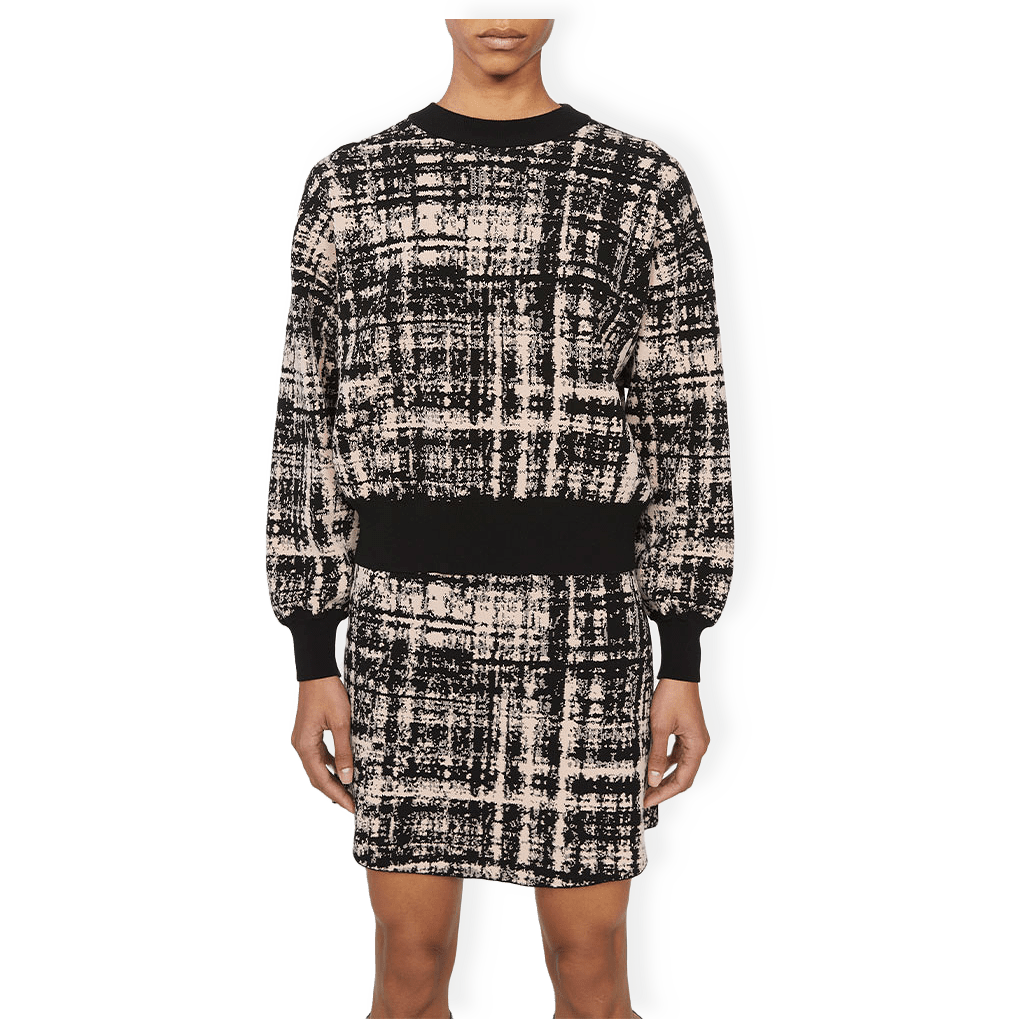 Fiore Check Sweater från Rodebjer