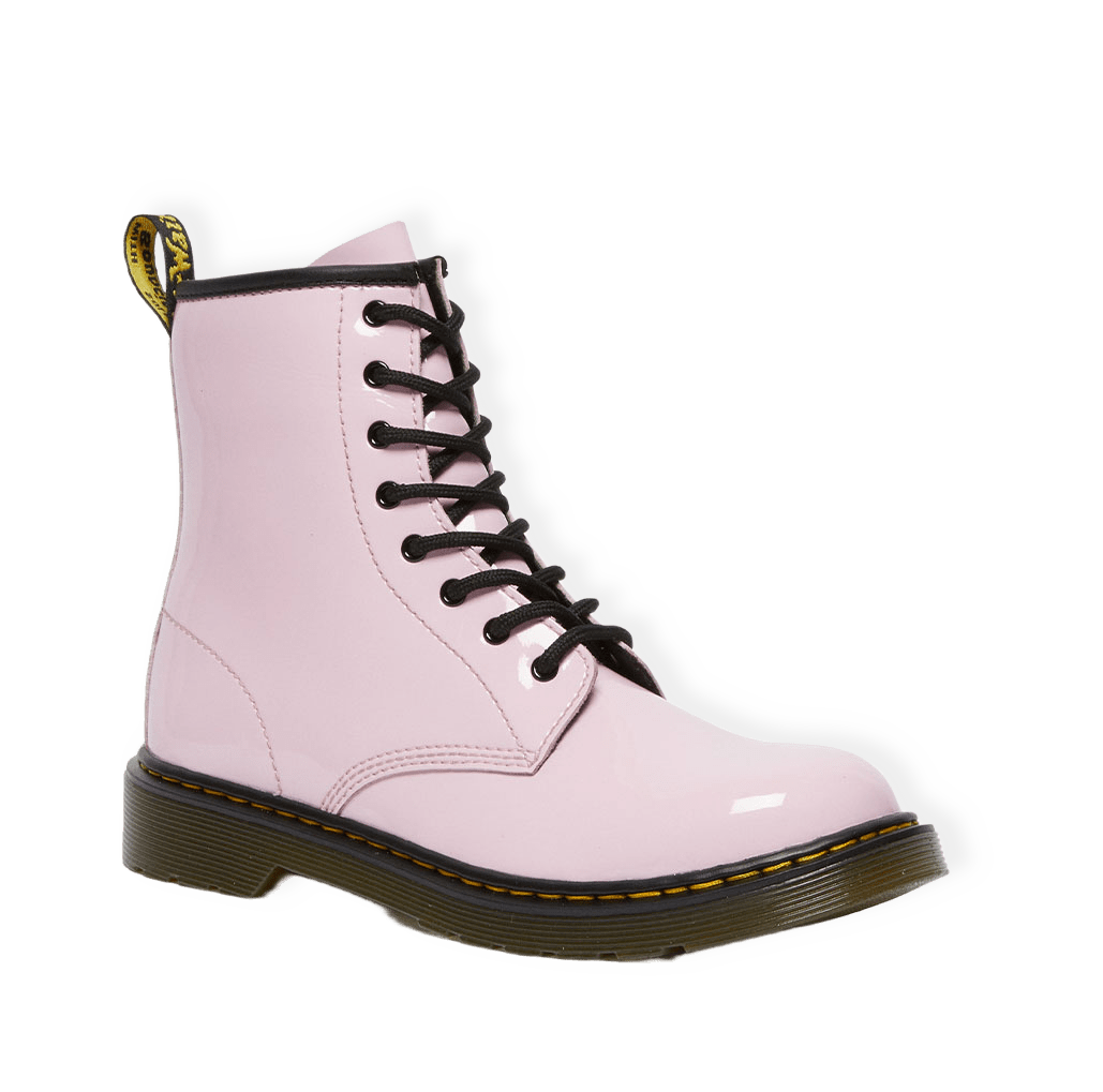 1460 Y Pale Pink Patent Lamper från Dr. Martens