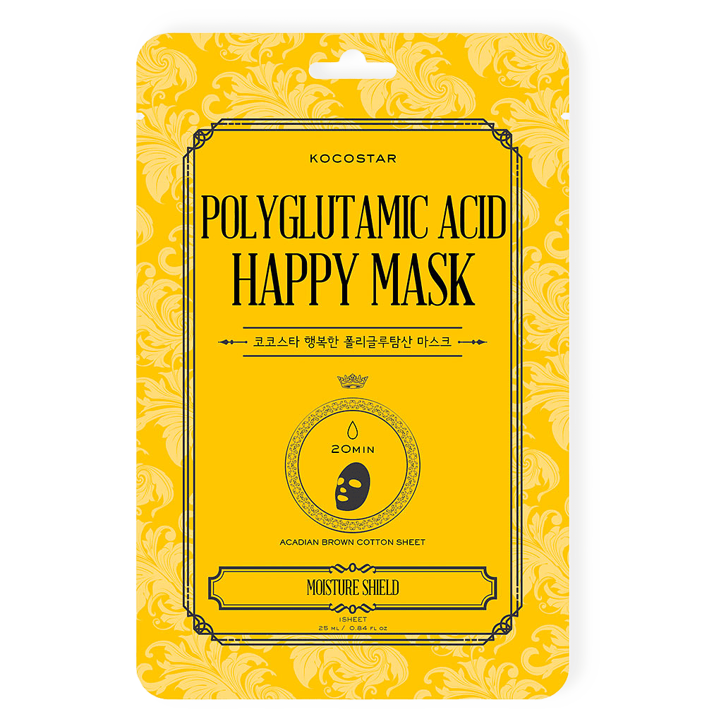 Polyglutamic Acid Happy Mask från Kocostar