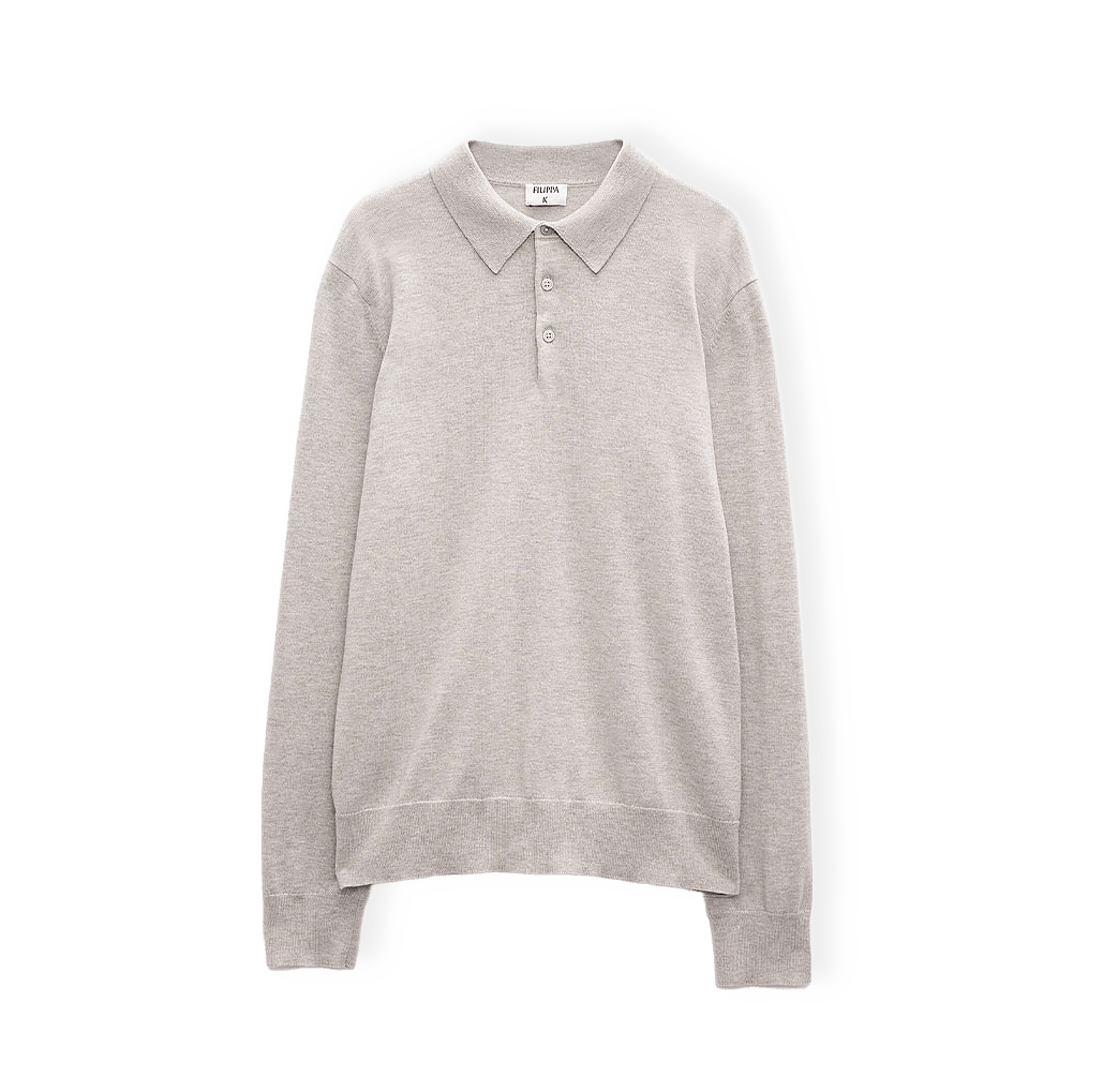 Knitted Polo Shirt från Filippa K