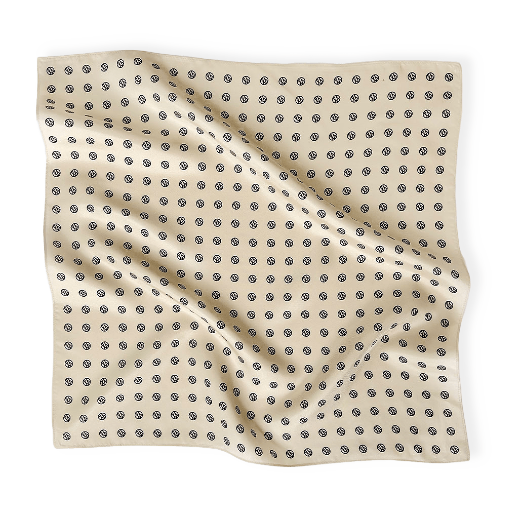 Monogram scarf från lescarf