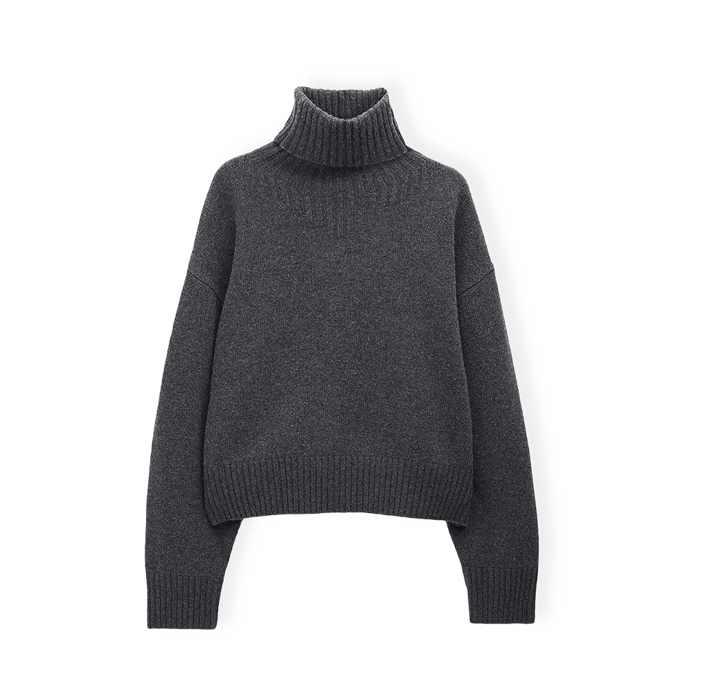 Wool Turtleneck Sweater