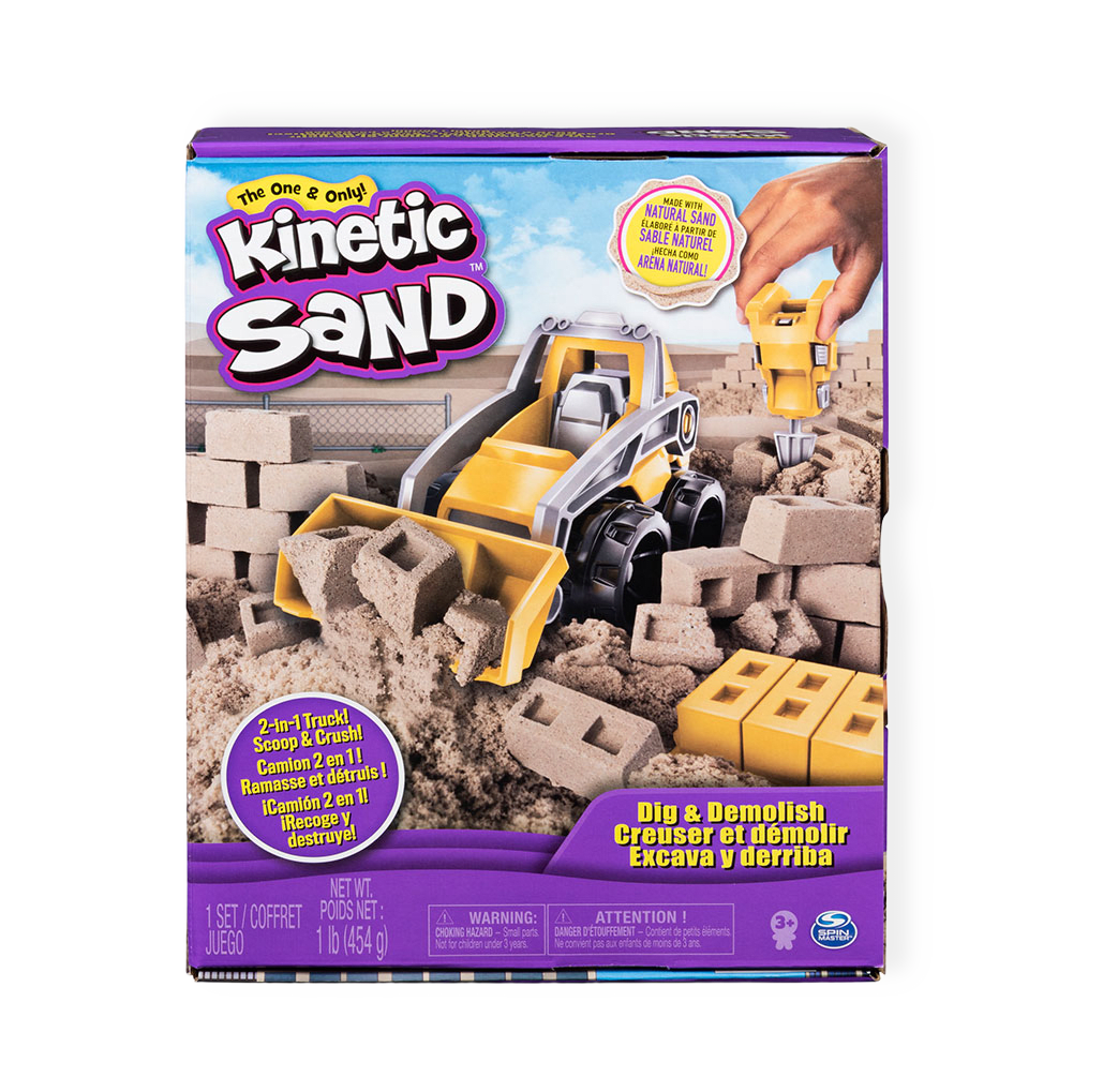 Kinetic Sand Dig & Demolish set från Kinetic Sand