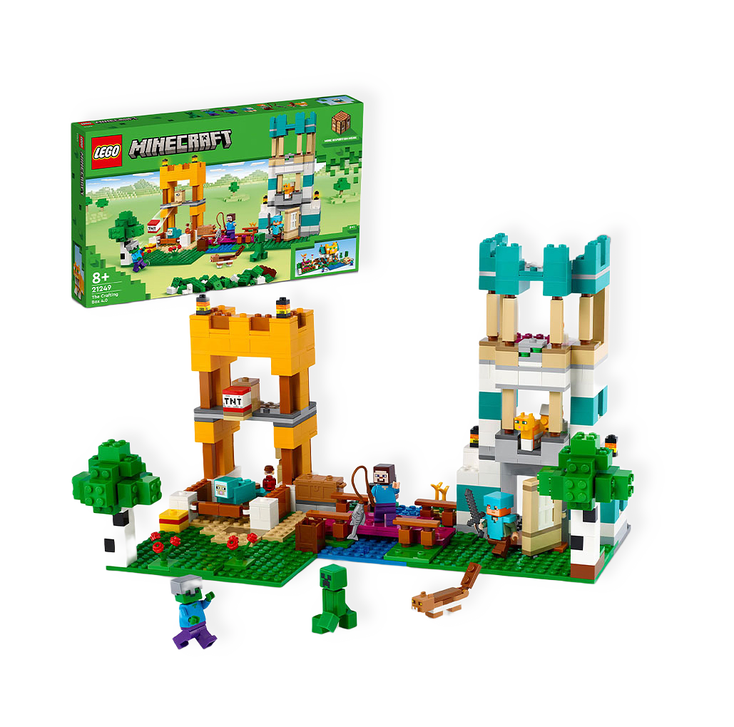 Minecraft® Skaparlådan 4.0 21249 Bygg- och lekset från LEGO