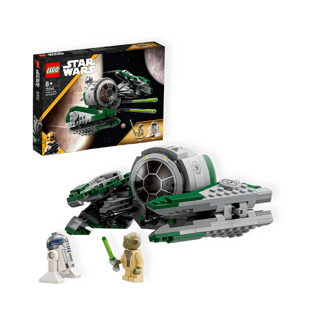 Star Wars™ Yoda’s Jedi Starfighter™ 75360 Bygg- och lekset från LEGO