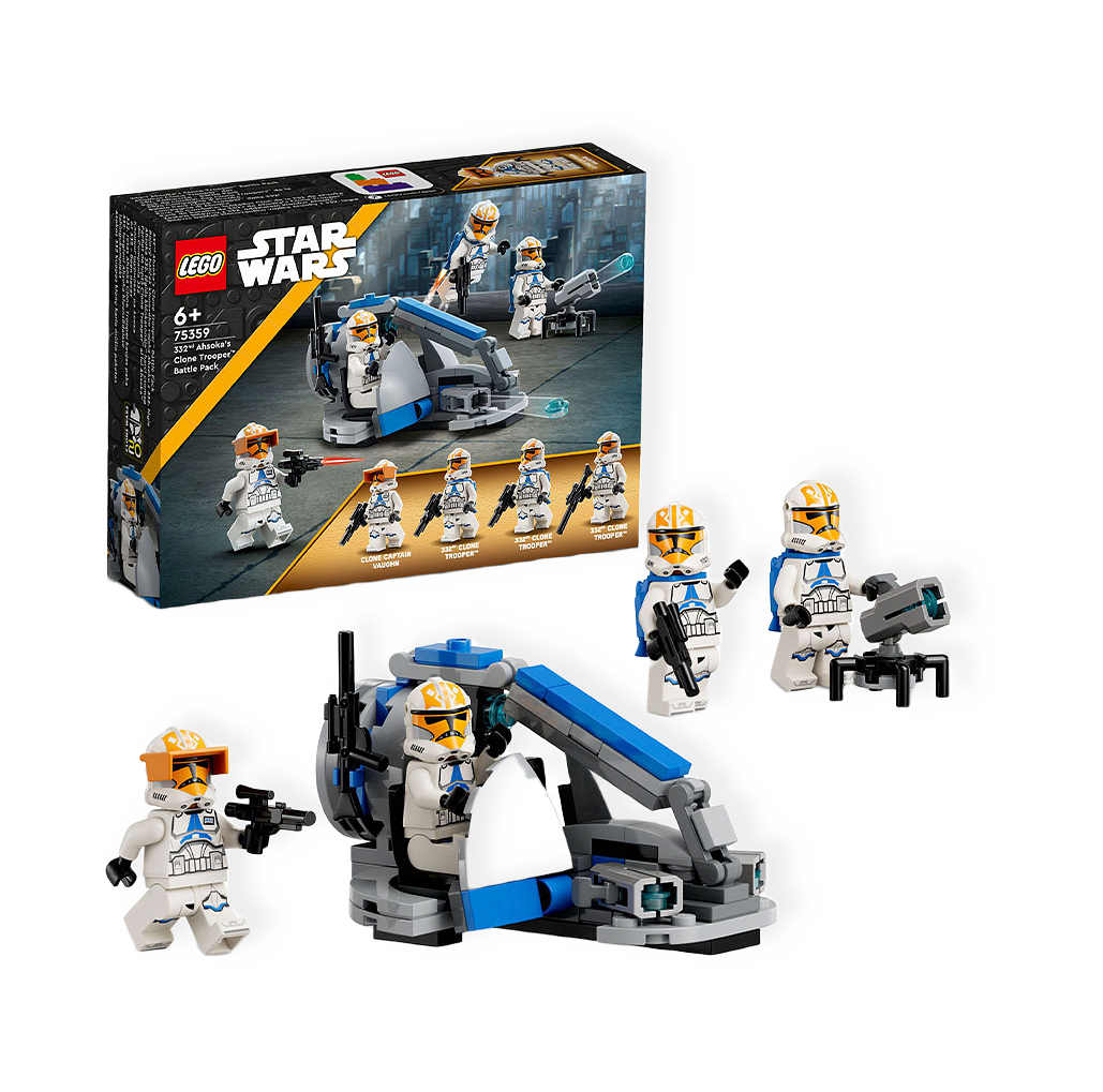 Star Wars™ 332nd Ahsoka’s Clone Trooper™ Battle Pack 75359