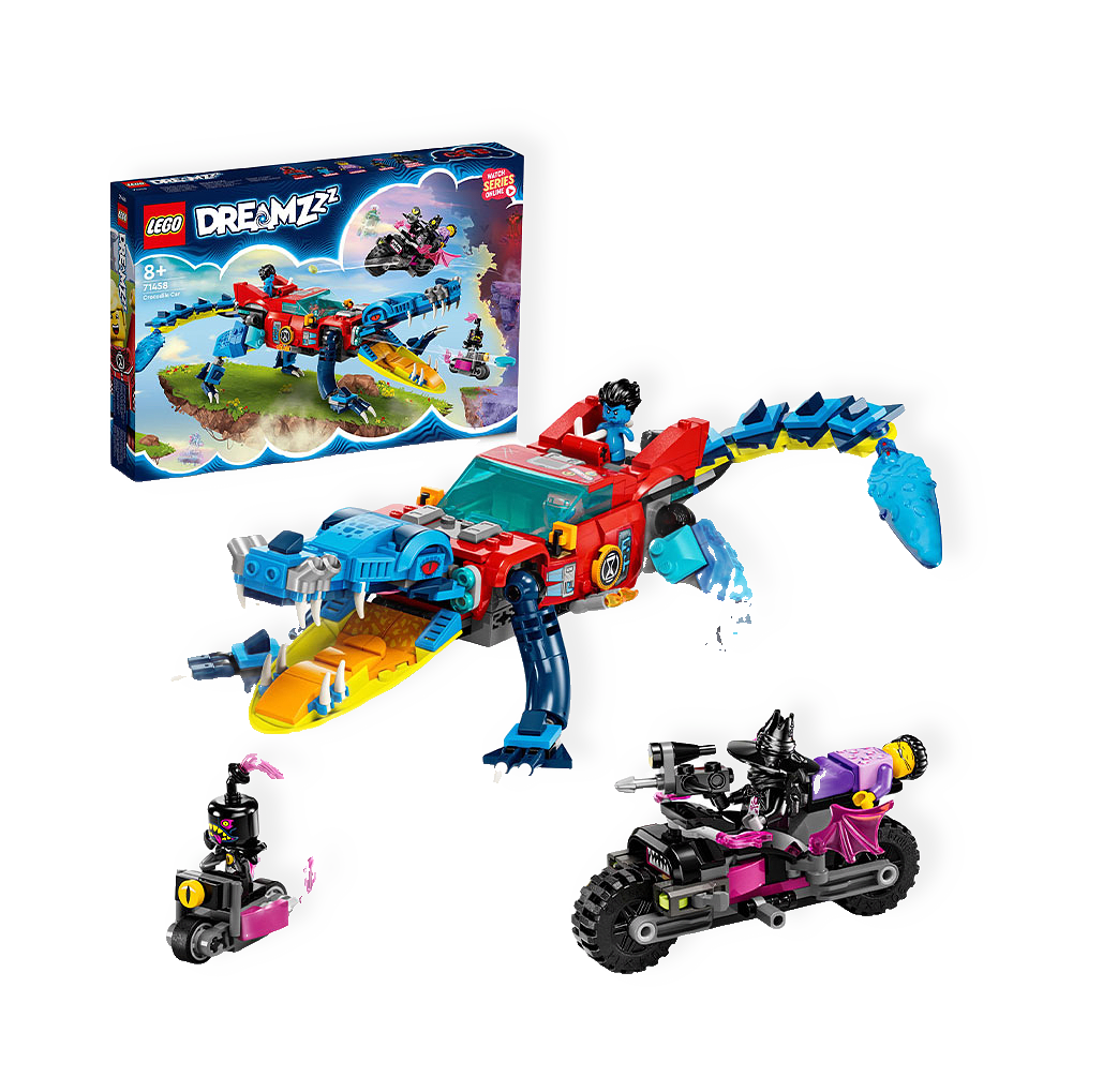 DREAMZzz™ Krokodilbil 71458 Bygg- och lekset för barn från LEGO