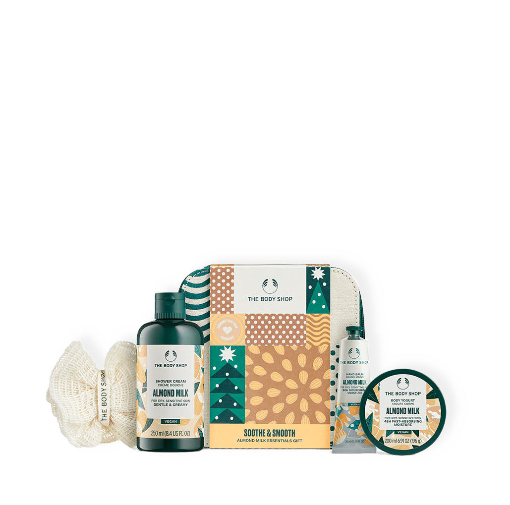 Soothe & Smooth Almond Milk Essentials Gift från The Body Shop