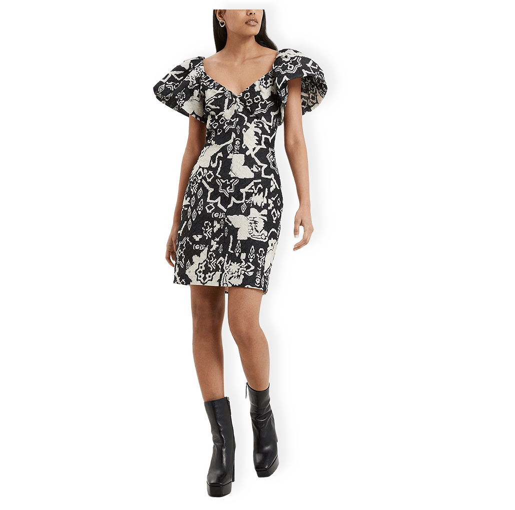 Deon jaquard klänning från French Connection