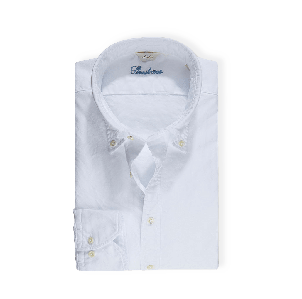 Casual Vit Oxfordskjorta från Stenströms