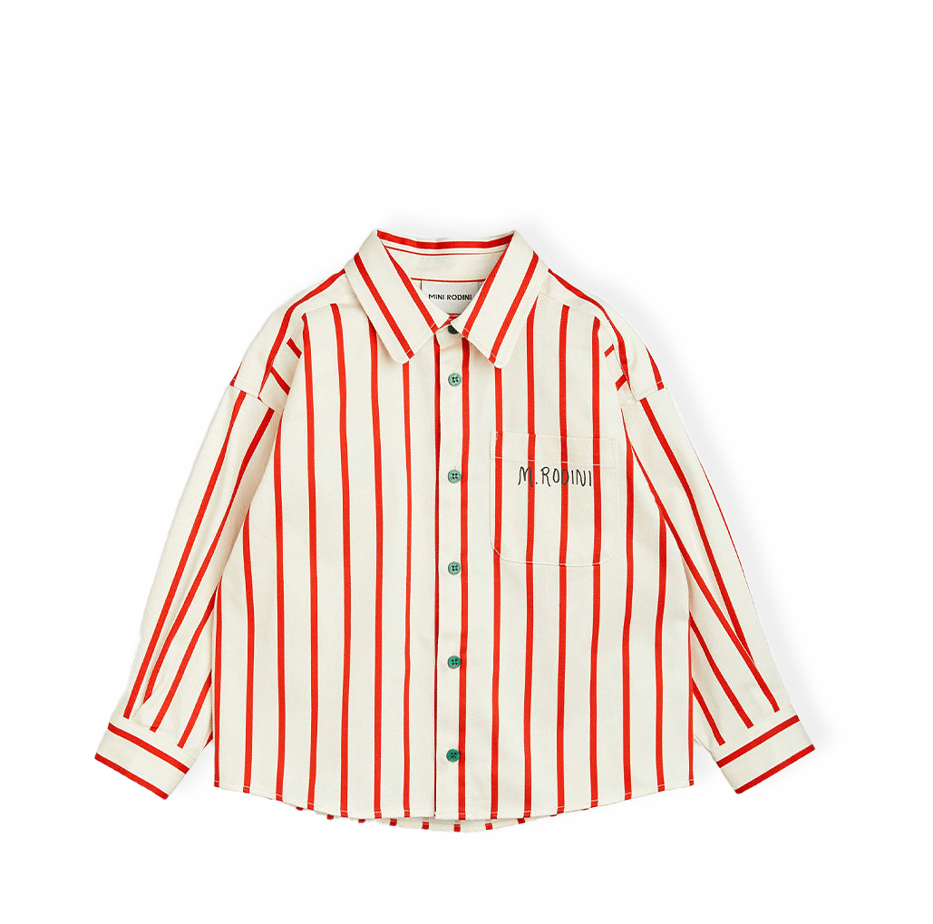 Stripe Skjorta i Twill