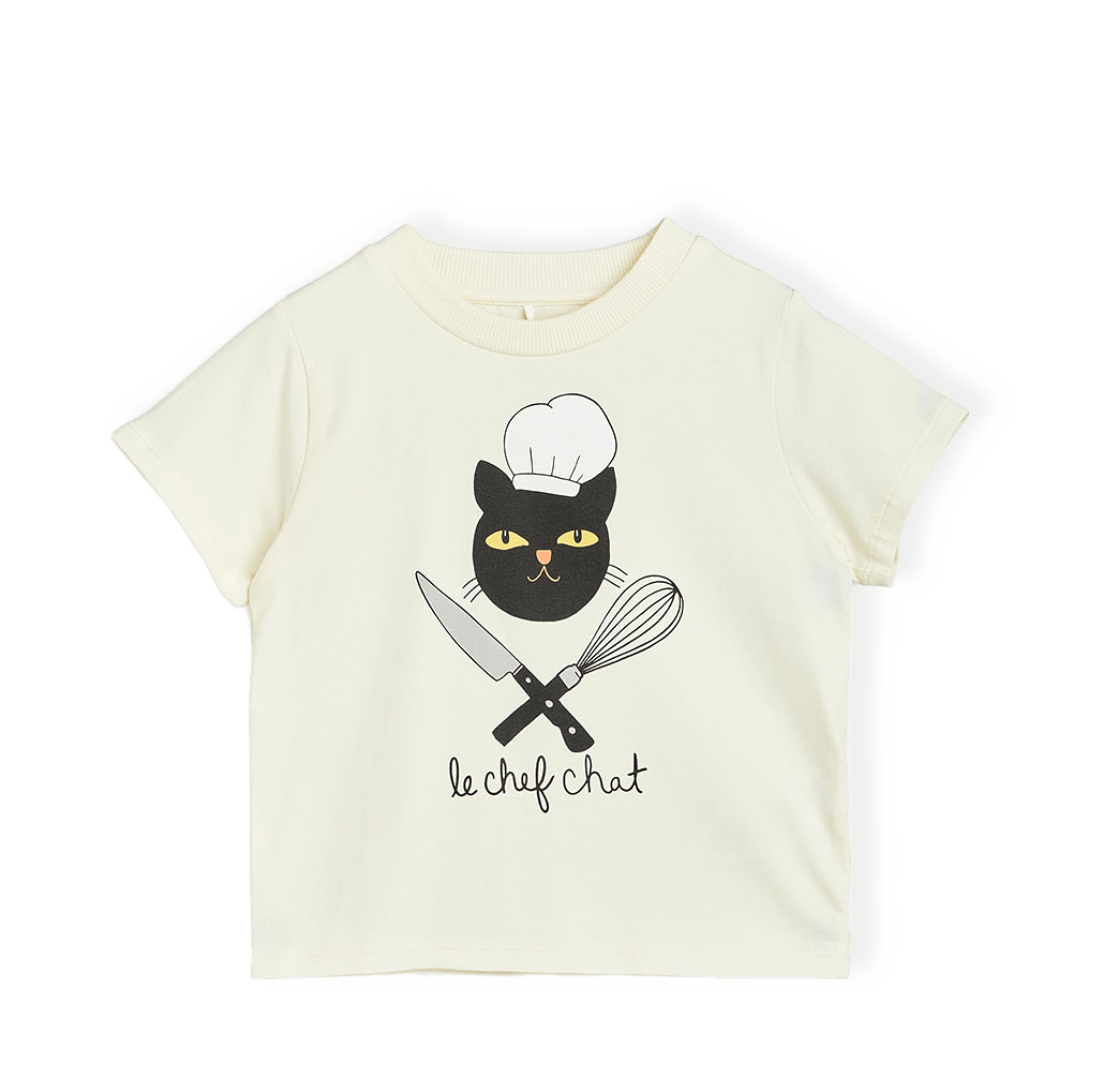Chef Cat T-Shirt från Mini Rodini
