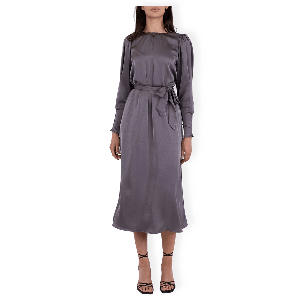 Ilda Heavy Sateen Dress från Neo Noir