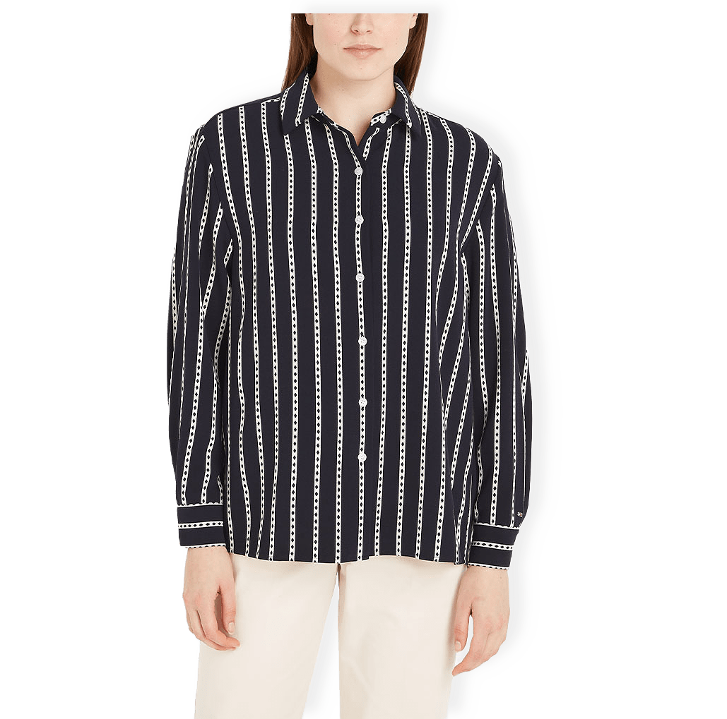 Argyle Stripe Relaxed Shirt från Tommy Hilfiger