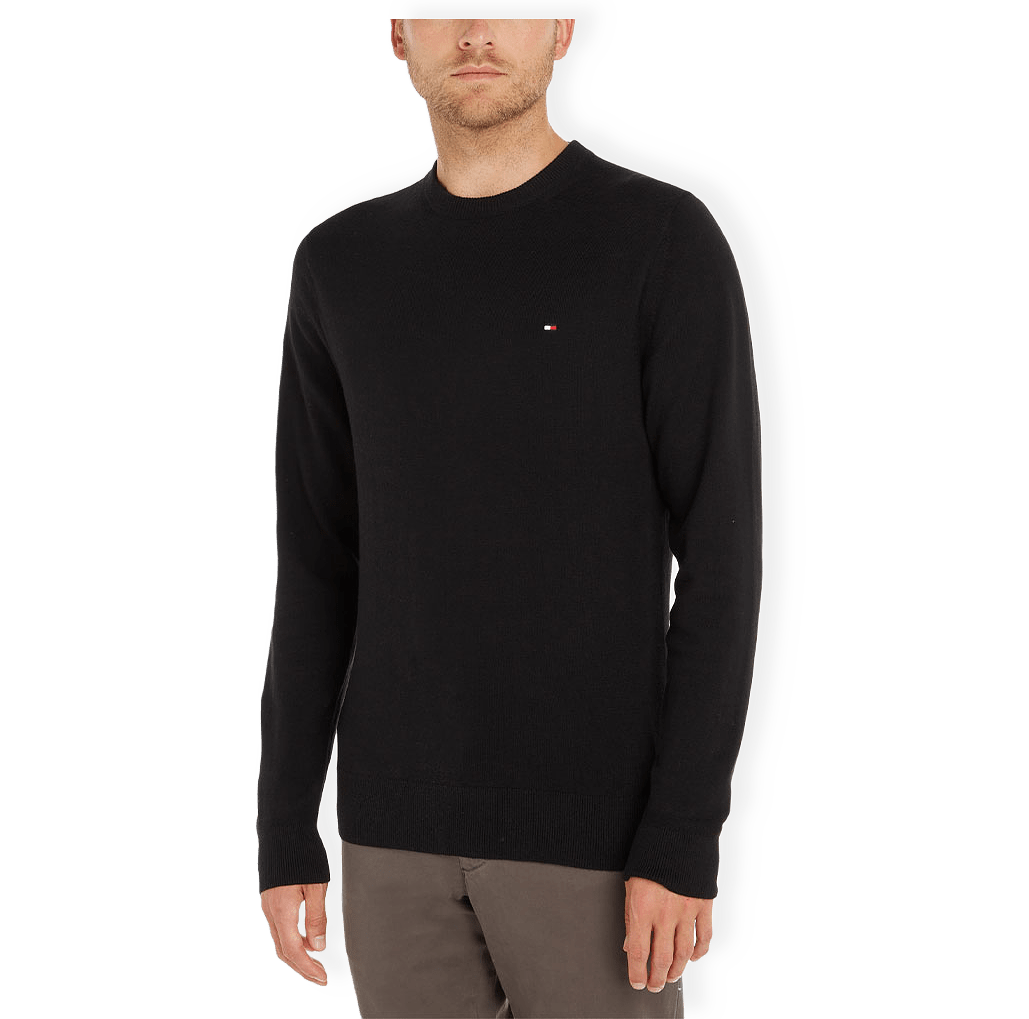 Crew neck pullover sweater från Tommy Hilfiger