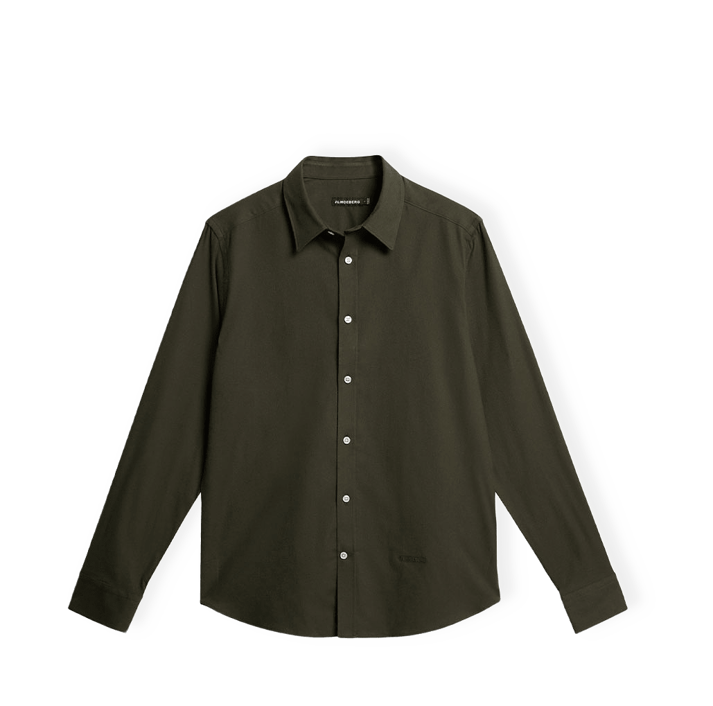 Light Flannel Slim Shirt
