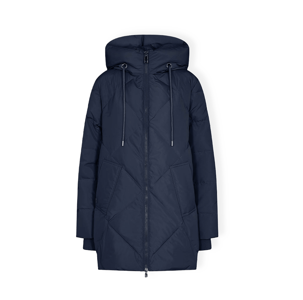 Aimee Down Jacket i Salute Navy från Mos Mosh Åhlens