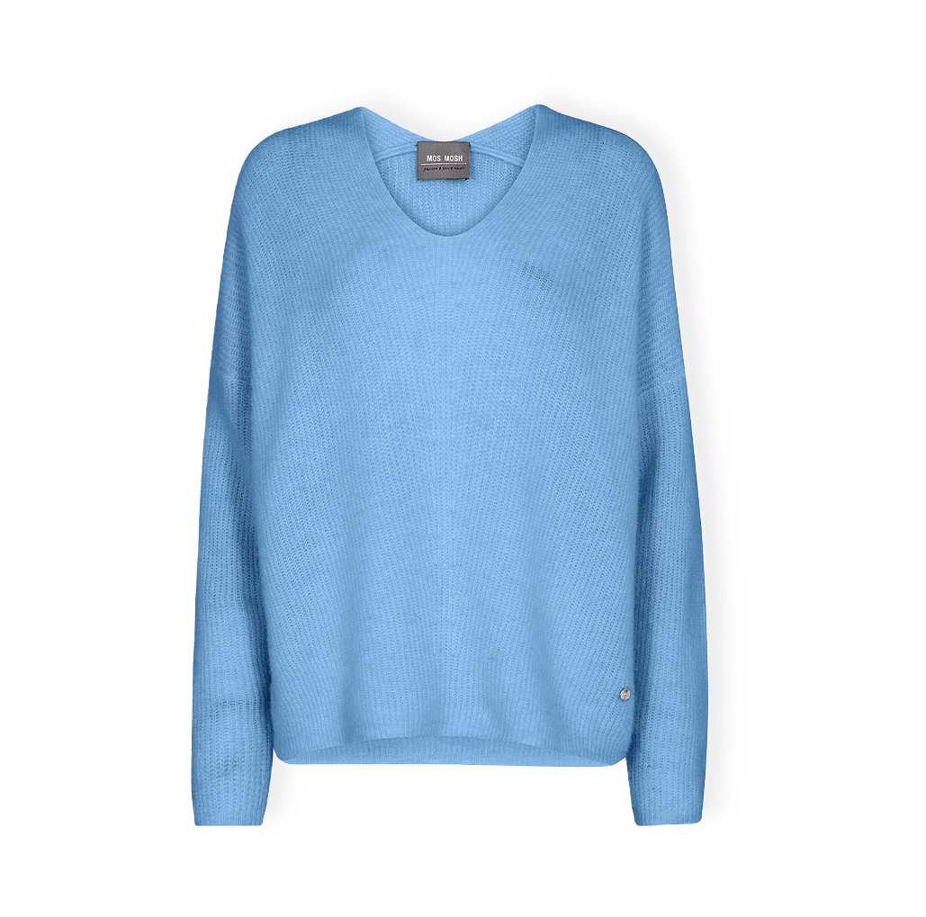 Thora V-Neck Knit från Mos Mosh