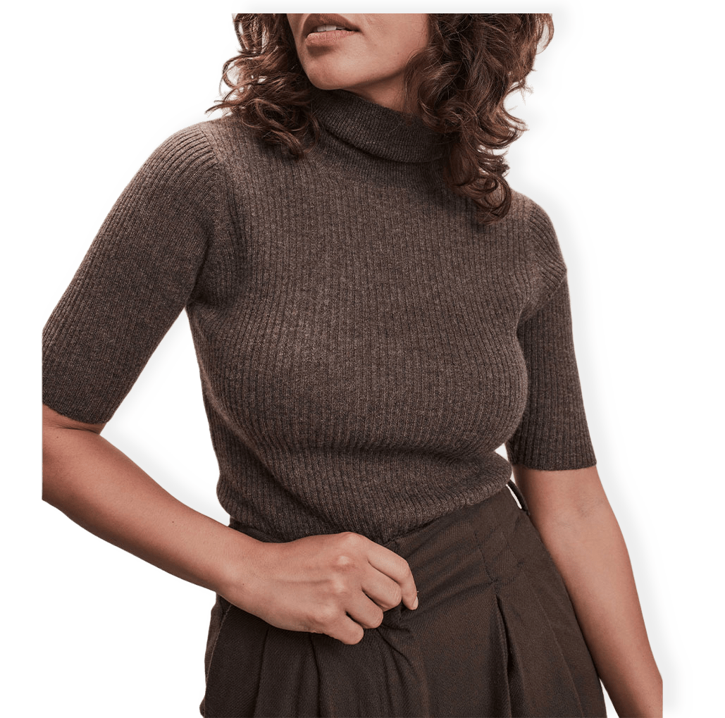 Turtleneck Rib T-Shirt från Davida