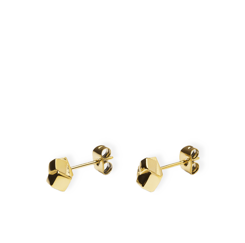 Morph Mini Örhängen - Guldpläterad från Skultuna