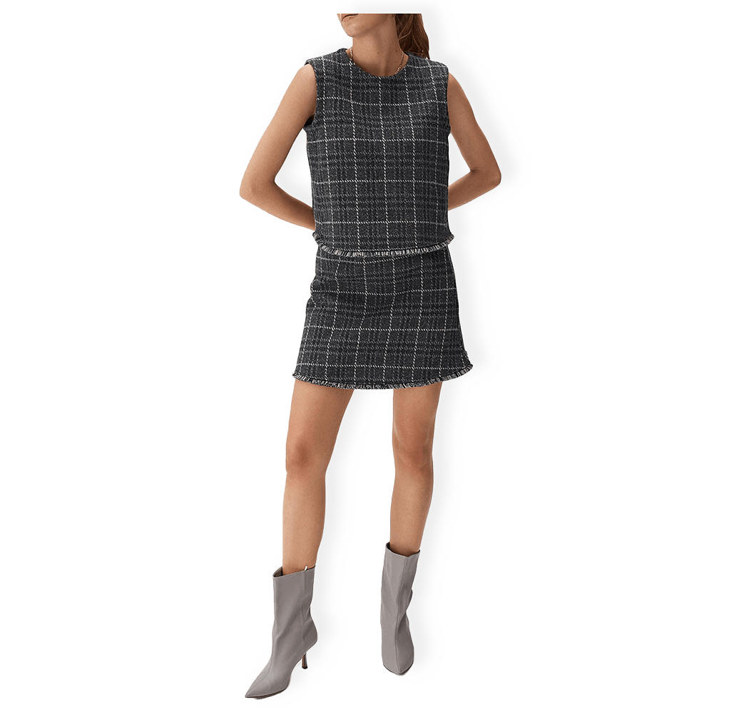 Bessie Checked Skirt från Busnel