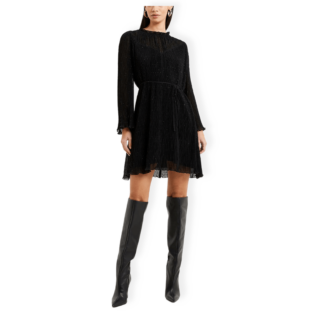 Callie lurex klänning från French Connection